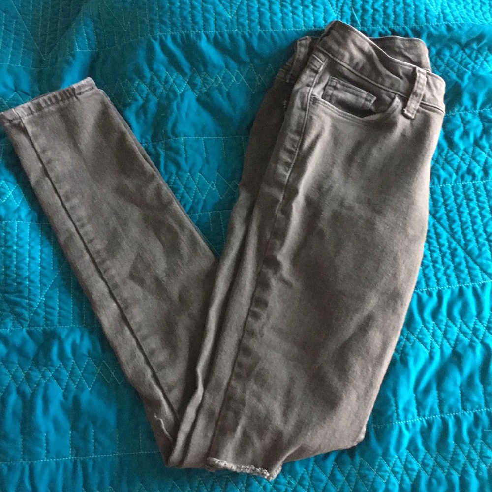 army green skinny jeans